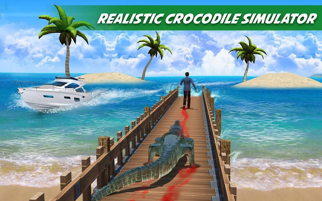 Crocodile Attack Animal Sim screenshot 2