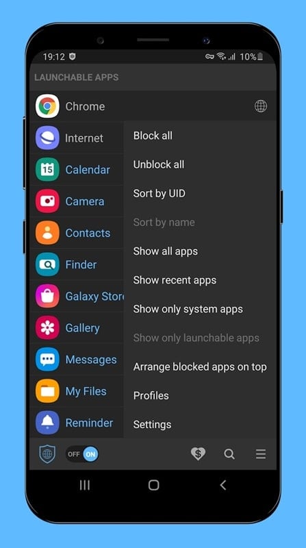 Net Blocker – Firewall screenshot 1