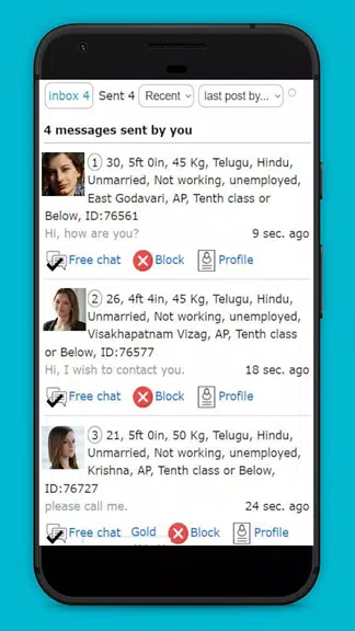 Dating. Chat, Messages screenshot 2