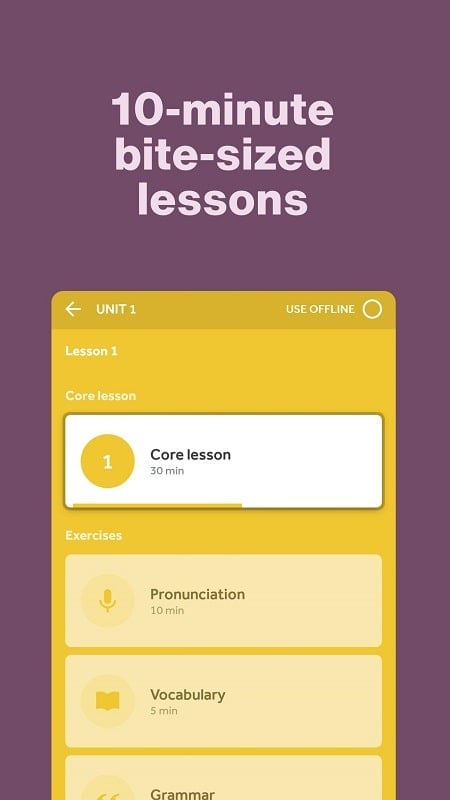 Rosetta Stone: Learn Languages screenshot 1