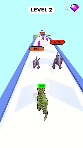 Dino Thrash 3D screenshot 3