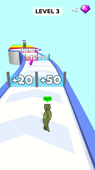 Dino Thrash 3D screenshot 2