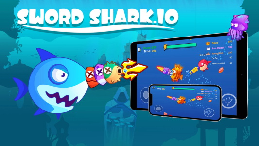 Sword Shark.io - Hungry Shark screenshot 4