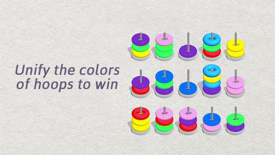 Color Hoop Sort - Color Sort screenshot 5