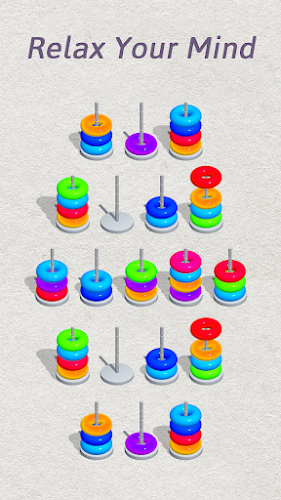 Color Hoop Sort - Color Sort screenshot 4