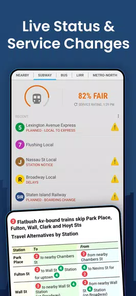 MyTransit NYC Subway & MTA Bus screenshot 2