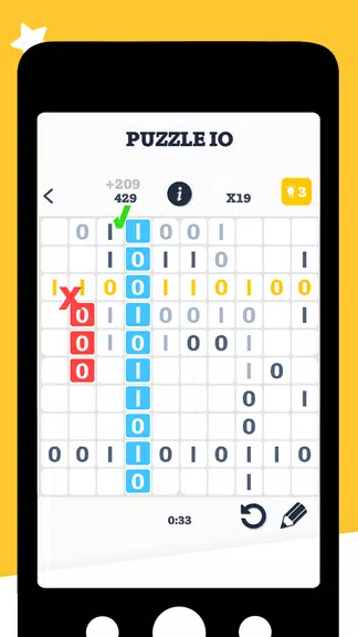 Puzzle IO Binairo Sudoku screenshot 2