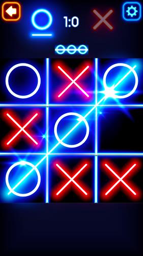 Tic Tac Toe Glow: 2 Players screenshot 7