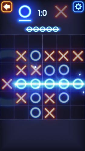 Tic Tac Toe Glow: 2 Players screenshot 4