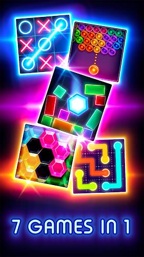 Tic Tac Toe Glow: 2 Players screenshot 13