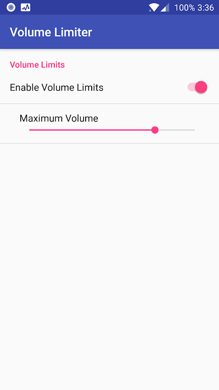 Volume Limiter screenshot 1