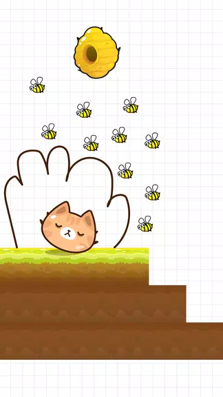 Save The Cat - Draw to Save screenshot 2