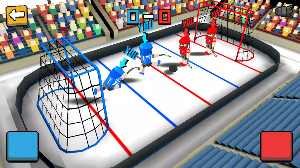 Cubic Hockey 3D screenshot 3