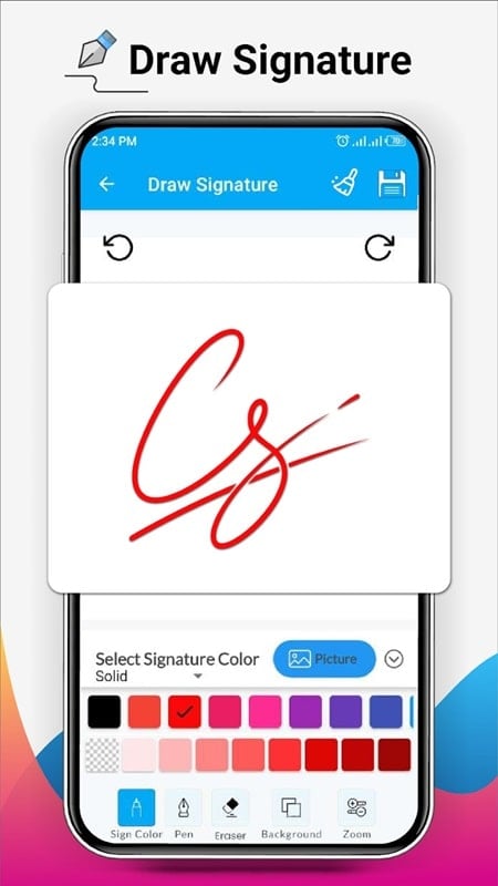 Signature Maker Pro screenshot 1