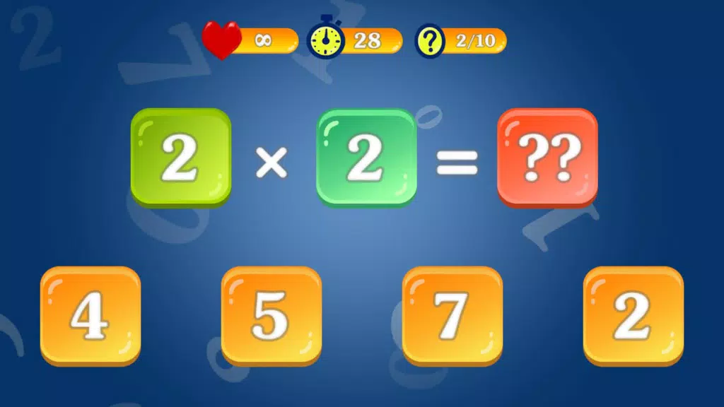 Multiply & Division (2х2) screenshot 1