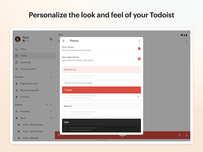 Todoist: Planner & Calendar screenshot 11