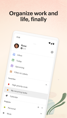 Todoist: Planner & Calendar screenshot 1