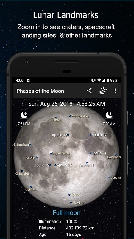 Phases of the Moon Pro screenshot 3