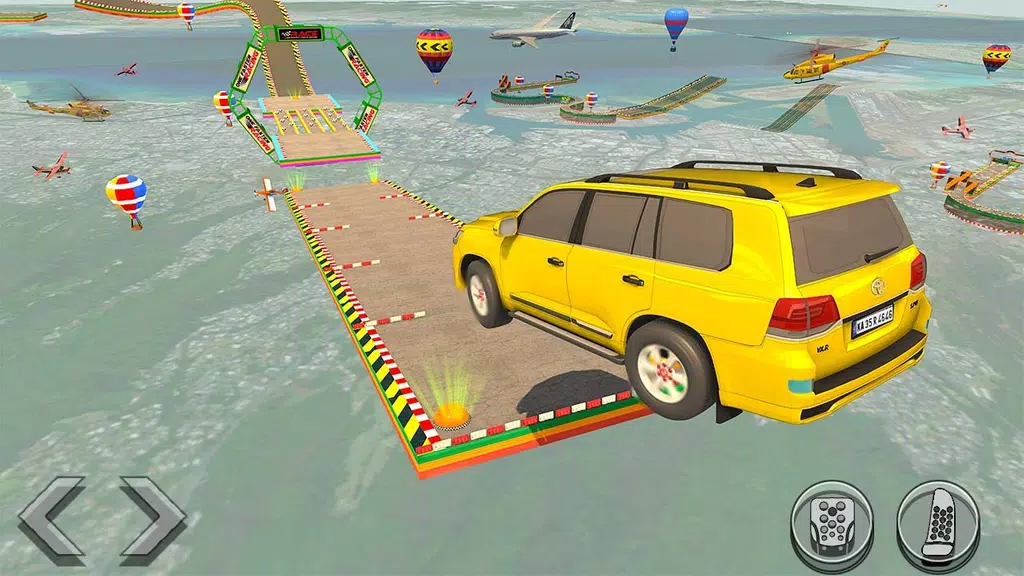 Mega Ramp Car Stunt Racing 3d screenshot 2