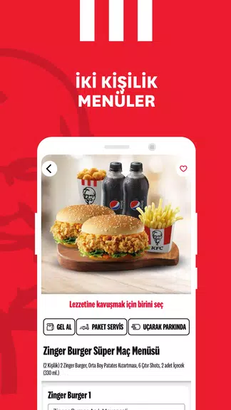 KFC Türkiye – Yemek Siparişi screenshot 4