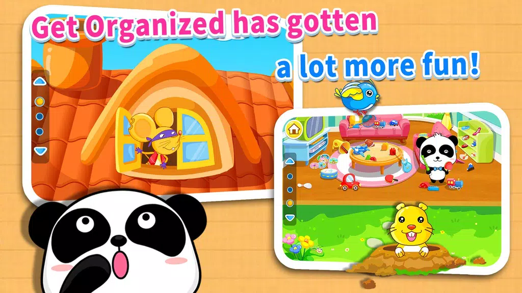 Baby Panda Gets Organized screenshot 4