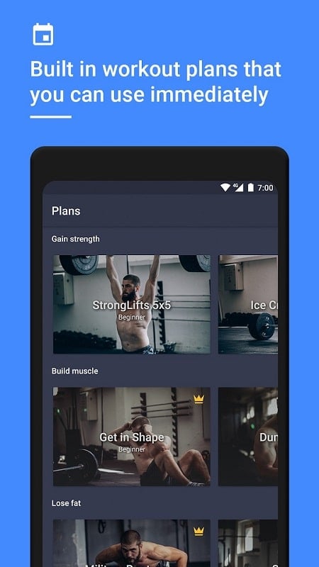 Gym Workout Planner & Tracker screenshot 3