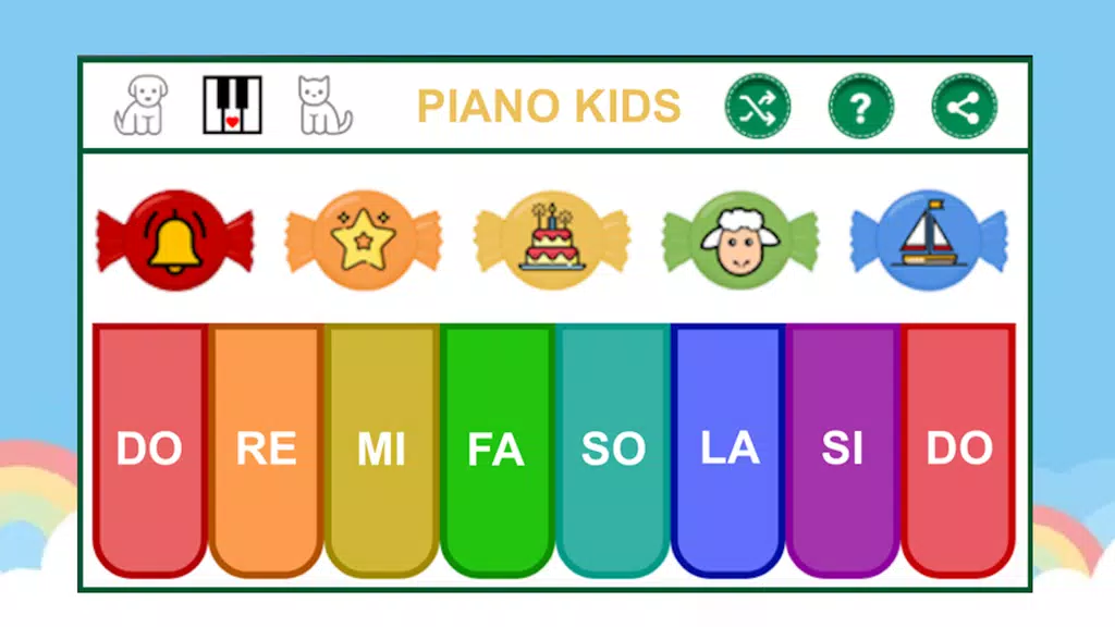 Piano Kids: Animals Music Song screenshot 1