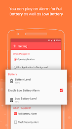 Full Battery Charge Alarm screenshot 1