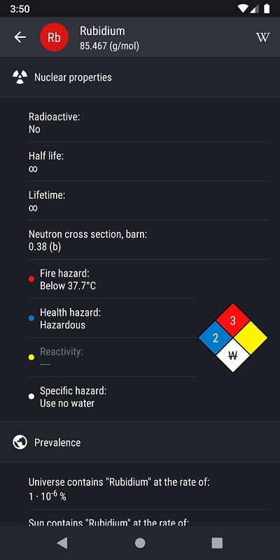 Periodic Table 2022 PRO screenshot 3