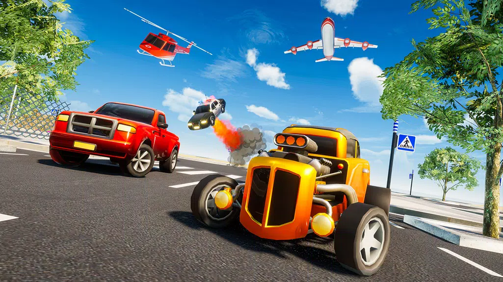 Mini Car Games: Police Chase screenshot 4