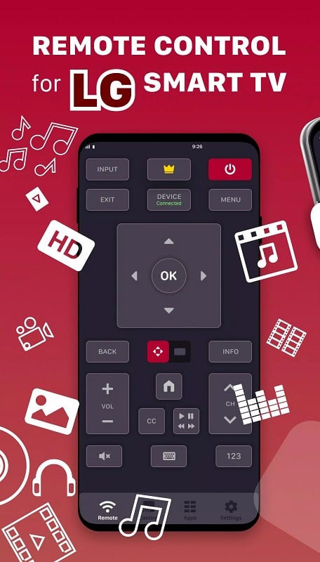 Smart TV Remote: Smart ThinQ screenshot 2