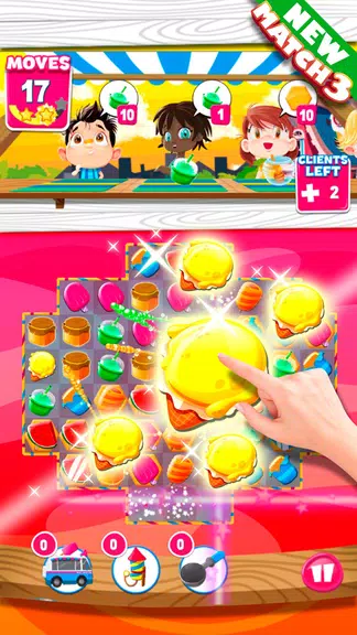 Ice Cream Match 3 Puzzle Game screenshot 3