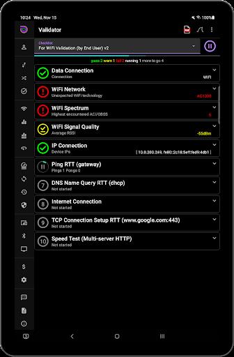 Speed Test WiFi Analyzer screenshot 1