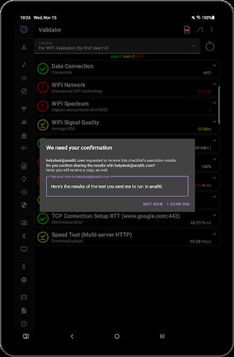 Speed Test WiFi Analyzer screenshot 2