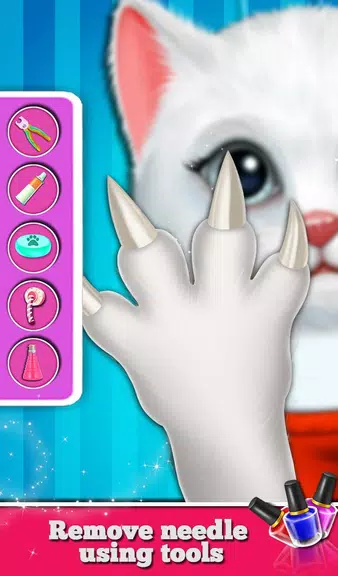 Kitty Nail Salon Daycare Cute screenshot 1