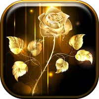 Golden Rose Live Wallpaper HD APK