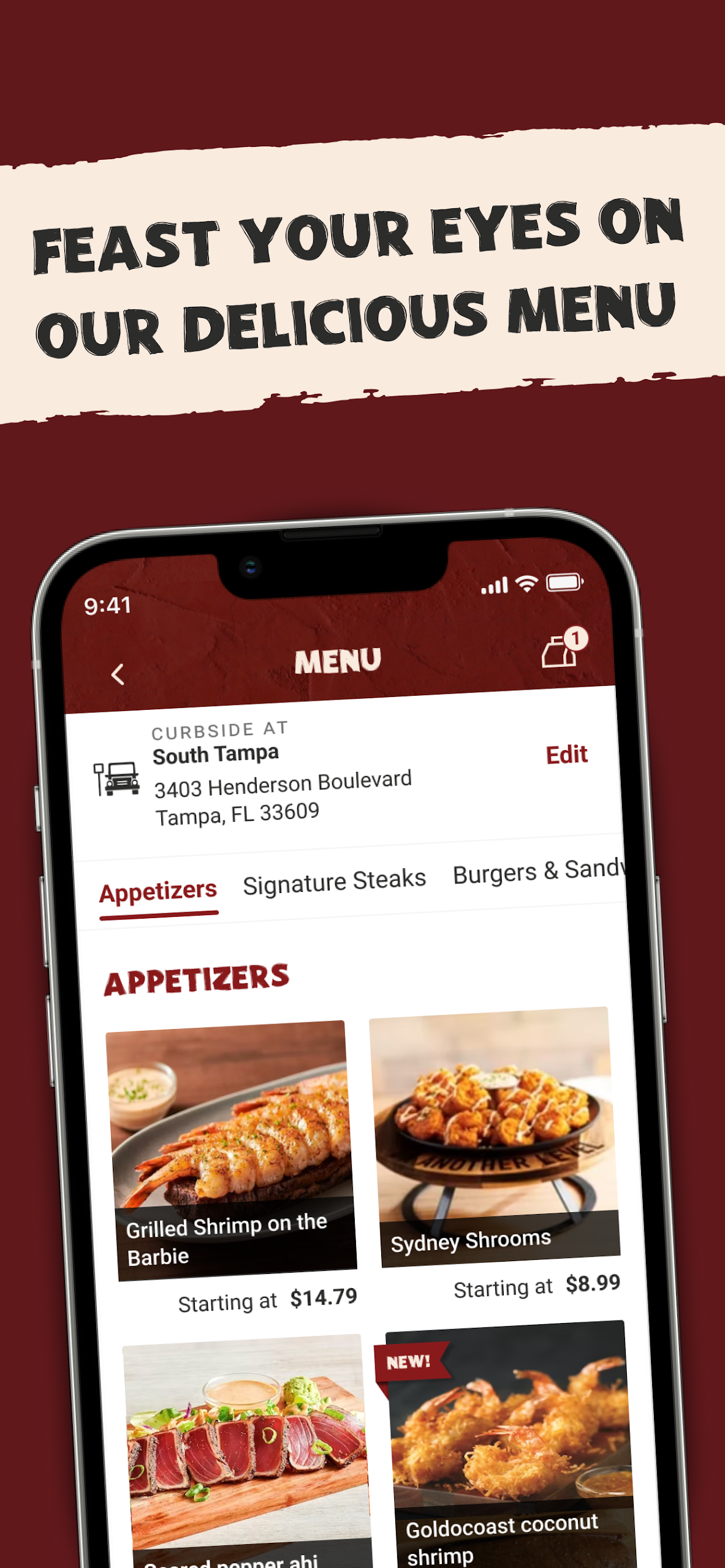 Outback Steakhouse screenshot 4