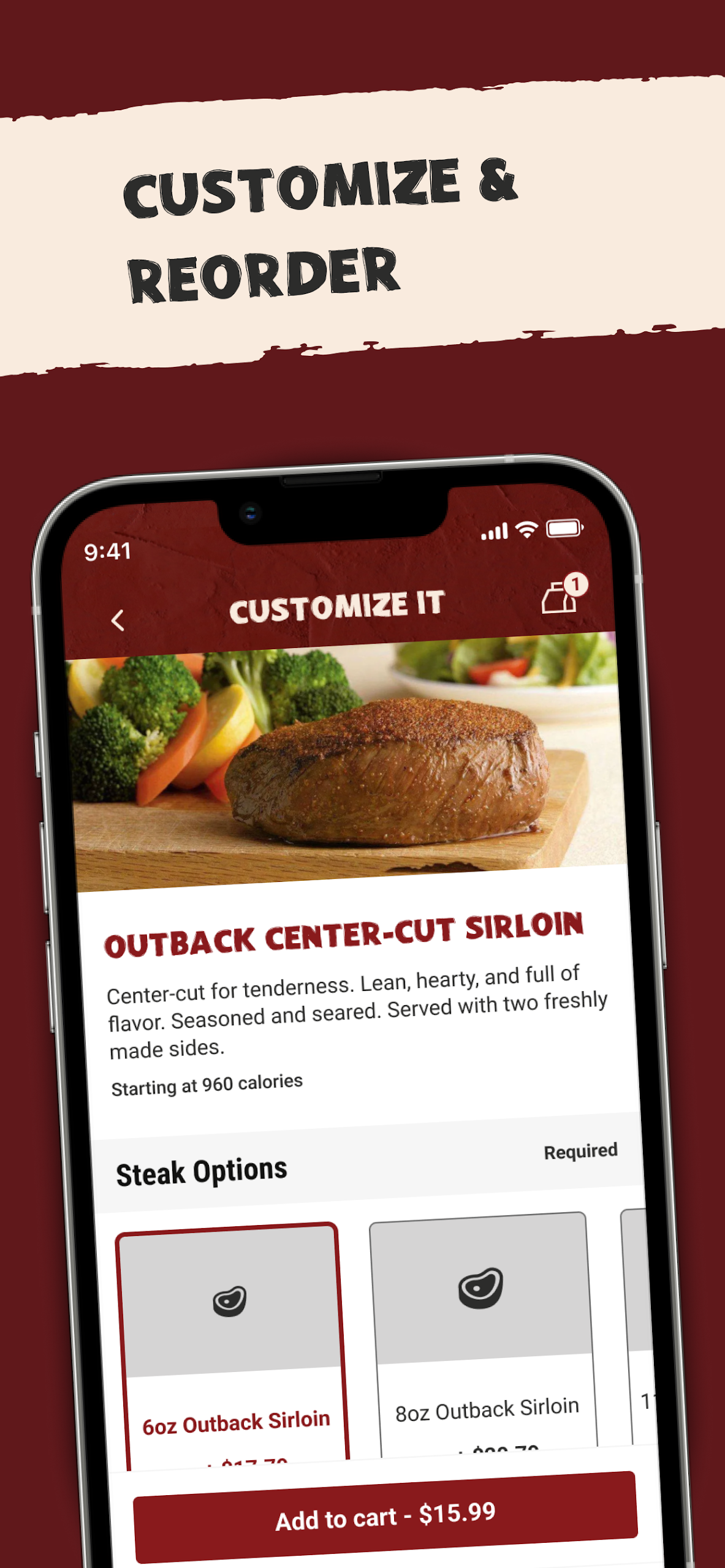 Outback Steakhouse screenshot 5