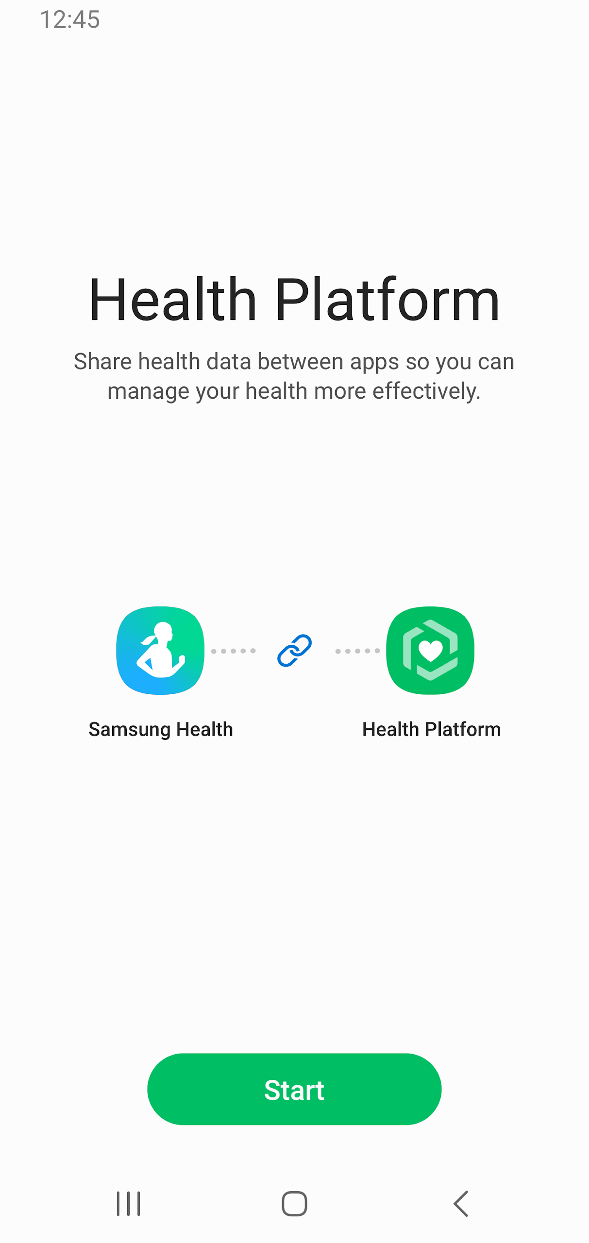 Health Platform screenshot 1