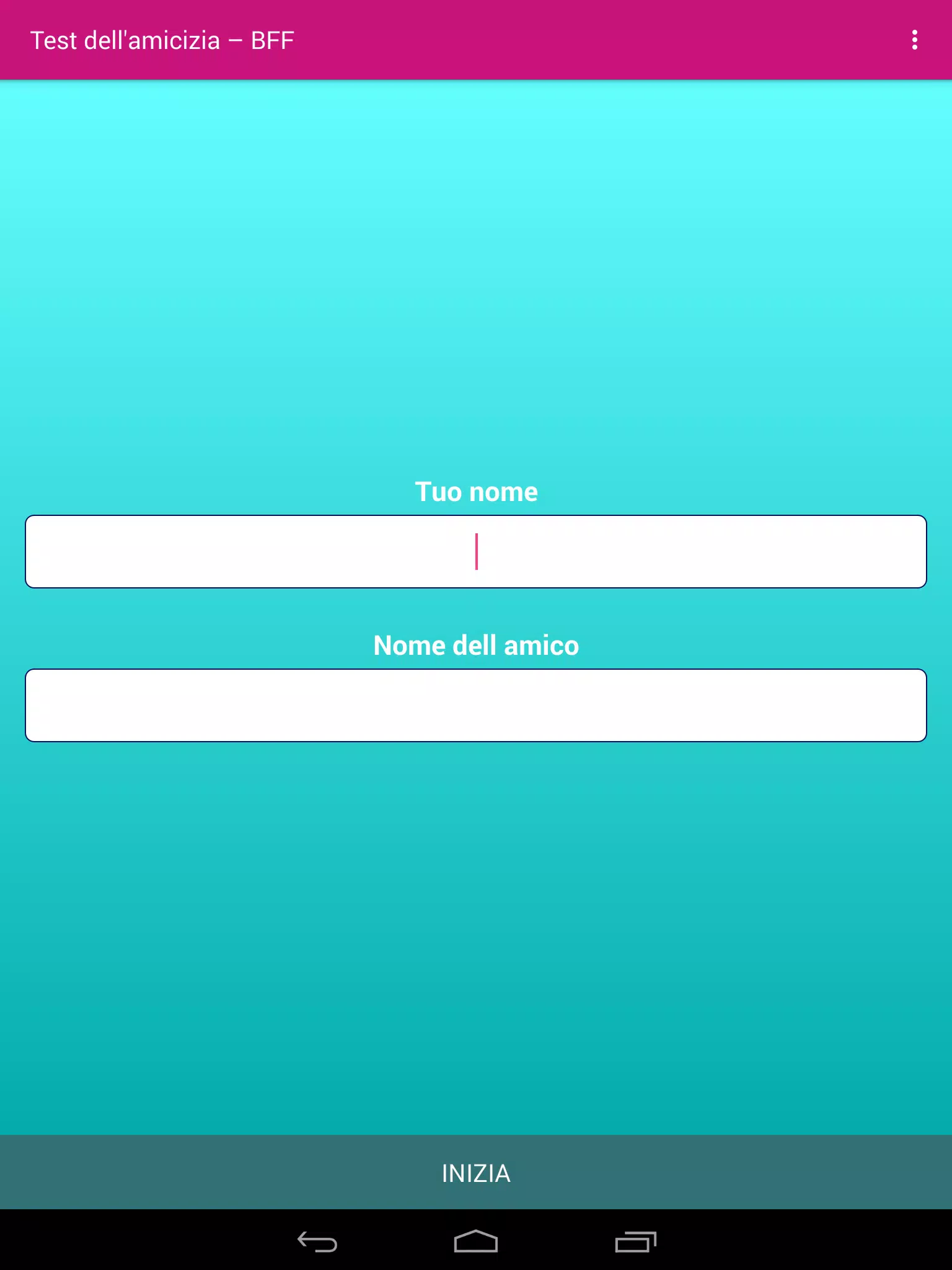 Test Amicizia : BFF Test screenshot 7