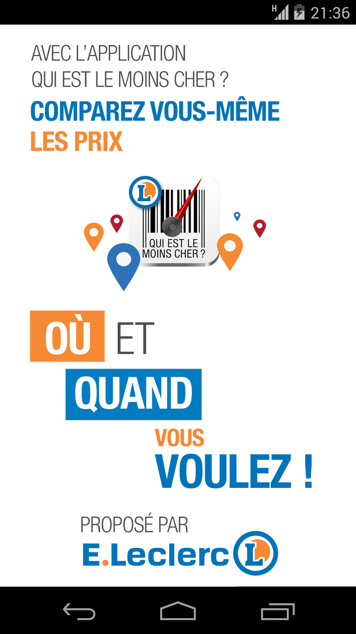 QUI EST LE MOINS CHER ? screenshot 1