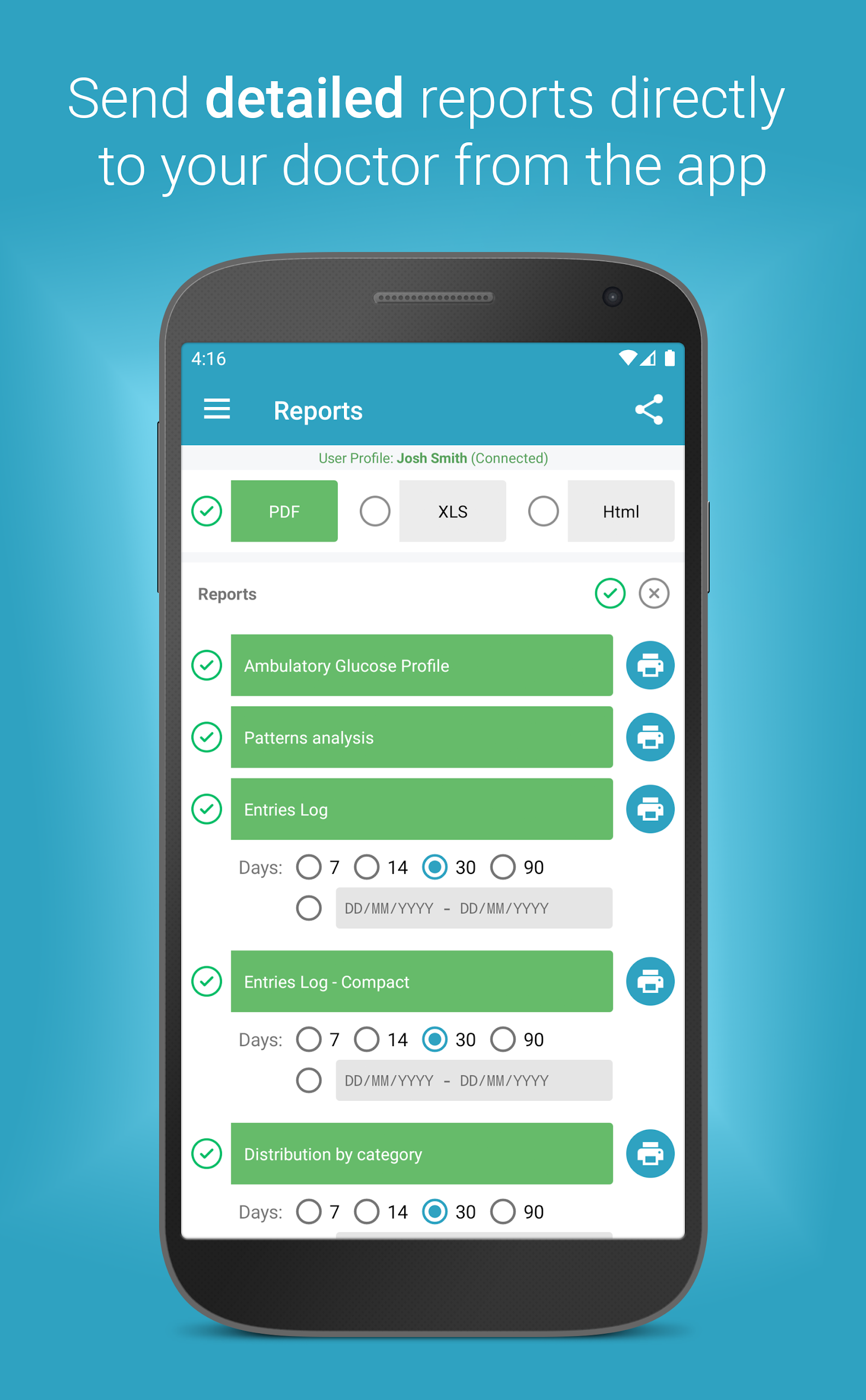 Diabetes:M screenshot 7