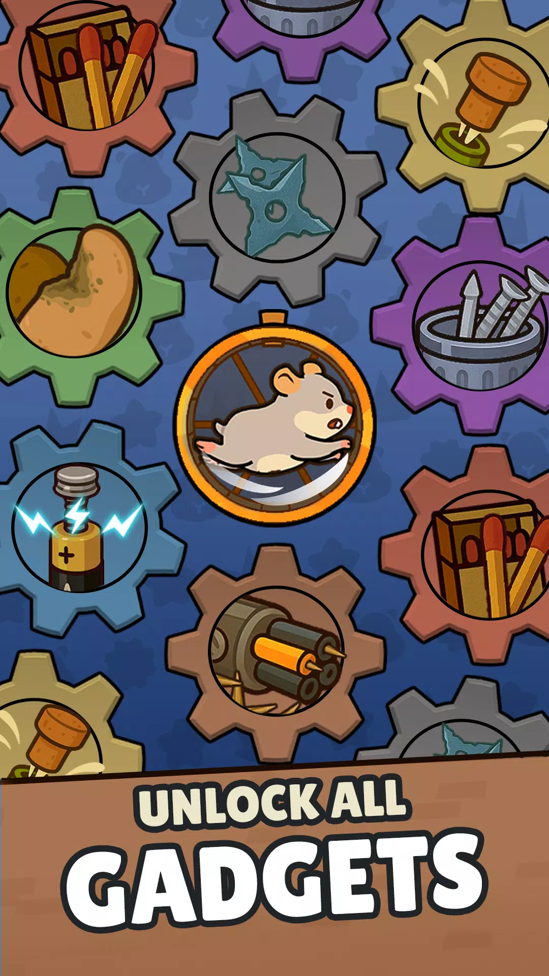 Underbite: Rat Rumble Idle War screenshot 4