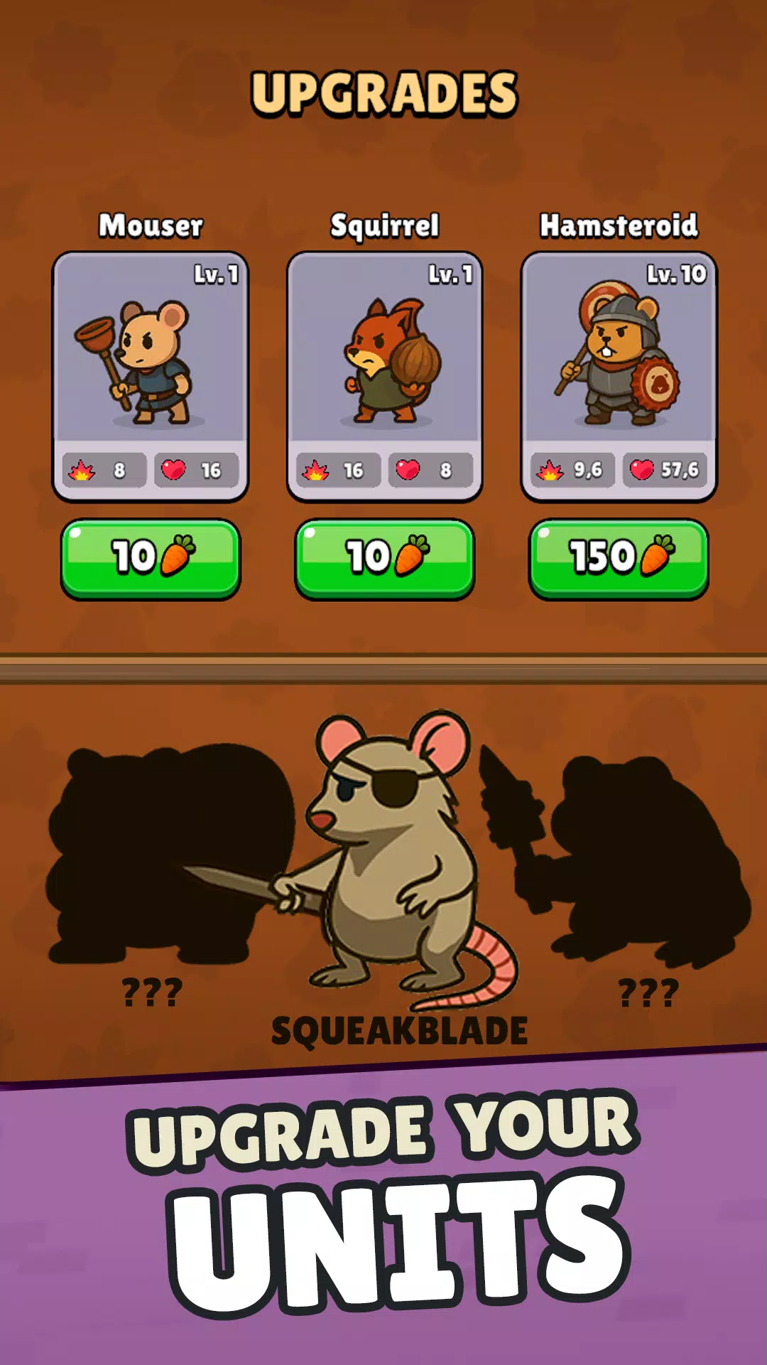 Underbite: Rat Rumble Idle War screenshot 7